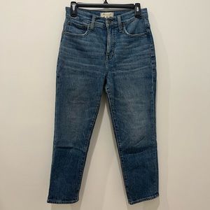 Madewell Classic Straight Jeans
